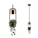 Paulmann Luminaire � suspension NEORDIC URBAN JUNGLE FANJA GU10 IP20, cuivre, noir  gradable