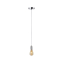 Paulmann Luminaire à suspension LARUS E27 IP44, chrome gradable