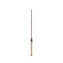 Paulmann Luminaire à suspension NEORDIC ELDAR avec interrupteur, avec prise de courant E27, nickel brossé, rouge gradable