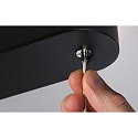 Paulmann Luminaire � suspension PURIC PANE I 6 flammes, rotatif, inclinable IP20, noir gradable