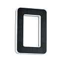 Paulmann Num�ros de maison lumineux solaires avec batterie, indirect IP44, noir , blanc mat 