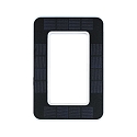 Paulmann Num�ros de maison lumineux solaires avec batterie, indirect IP44, noir , blanc mat 