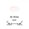Paulmann Lumi�re encastr�e VARIFIT VENULA EDGE IP44, blanche  6W 450 | 700lm 3000K CRI >80