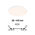 Paulmann Lumi�re encastr�e VARIFIT VENULA EDGE IP44, blanche  12W 1100 | 1600lm 3000K CRI >80