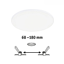Paulmann Lumi�re encastr�e VARIFIT VENULA EDGE IP44, blanche gradable 17W 1500 | 2000lm 4000K CRI >80