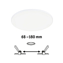 Paulmann Lumi�re encastr�e VARIFIT VENULA EDGE IP44, blanche gradable 17W 1500 | 2000lm 4000K CRI >80