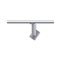 Paulmann Halog�ne sur rail PRORAIL3 ZEUZ LED r�glable IP20, argent gradable