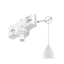 Paulmann Adaptateur pour luminaire suspendu PRORAIL3 universal, blanche