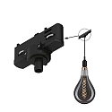 Paulmann Adaptateur pour luminaire suspendu PRORAIL3 universal, noir 