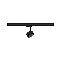 Paulmann Projecteur triphas� PRORAIL3 LED IP20, chrome, noir  gradable