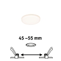 Paulmann Panneau � LED VELUNA VARIFIT LED rond, r�glable, 6W 360lm 3000K CRI >80
