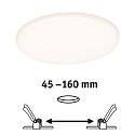 Paulmann Panneau � LED VELUNA VARIFIT LED rond, r�glable, 19W 1400lm 3000K CRI >80