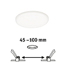 Paulmann Panneau � LED VELUNA VARIFIT LED rond, r�glable, 10W 750lm 4000K CRI >80