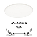 Paulmann Panneau � LED VELUNA VARIFIT LED rond, r�glable, 20W 1500lm 4000K CRI >80