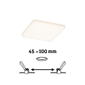 Paulmann Panneau � LED VELUNA VARIFIT LED rond, r�glable, 10W 650lm 3000K CRI >80
