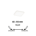 Paulmann Panneau � LED VELUNA VARIFIT LED rond, r�glable, 6W 400lm 4000K CRI >80
