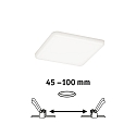 Paulmann Panneau � LED VELUNA VARIFIT LED rond, r�glable, 10W 750lm 4000K CRI >80