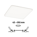 Paulmann Panneau � LED VELUNA VARIFIT LED rond, r�glable, 20W 1500lm 4000K CRI >80