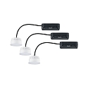 Module LED CHOOSE EASY DIM LED conducteur inclus, lot de 3 IP20, satin gradable