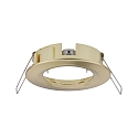 Paulmann Lumi�re encastr�e CHOOSE rigide, lot de 3 IP44, laiton bross� gradable