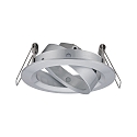 Paulmann Lumi�re encastr�e CHOOSE pivotant, lot de 3 IP23, aluminium gradable