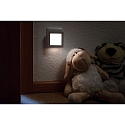 Paulmann Eclairage de nuit  ESBY LED rond, avec prise de courant, avec d�tecteur de mouvement IP20, blanche gradable