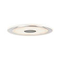 Paulmann LED Recessed luminaire PREMIUM LINE WHIRL LED, round, 3x6W, 18VA, 150mm, turned aluminum/satined