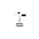 Paulmann Paulmann Recessed luminaire LED Nova, IP65, round, 7W, GU10, set of 1 swiveling, iron