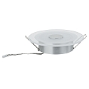 Paulmann Paulmann Recessed luminaires set Premium Line LED Whirl, 6W aluminum, satined, set of 3