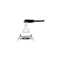 Recessed spot LED NOVA, IP44, fixed, 230V, incl. GU10 6.5W 4000K 450lm 36�, iron brushed