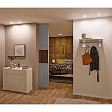Recessed spot LED NOVA, IP44, fixed, 230V, incl. GU10 6.5W 4000K 450lm 36�, iron brushed