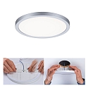 Paulmann Panneau � LED AREO VARIFIT 3-STEP-DIM 175MM rond, dimmable, r�glable, gradable 15W 1200lm 4000K CRI > 80