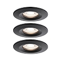 recessed luminaire NOVA MINI COIN rigid, set of 3 IP23, 4W 310lm 2700K 38° 38° CRI >80