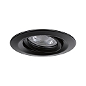 Paulmann recessed luminaire NOVA MINI PLUS COIN swivelling, set of 3 IP23, black matt dimmable 4W 310lm 2700K 38° 38° CRI >80