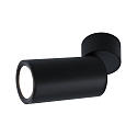 Paulmann Luminaire de plafond TURNAL COIN, noir mat gradable