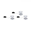 Paulmann Eclairage sous meuble PUKK lot de 3, chrom� mat  3,5W 210 | 300lm 2700K