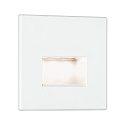 Lumière encastrée EDGE, blanc mat 1,2W 50 | 100lm 2700K 100° 100°