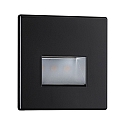 Paulmann Lumière encastrée EDGE, noir mat 1,2W 50 | 100lm 2700K 100° 100°