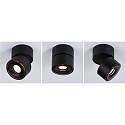 Paulmann Spot SPIRCLE LED rotatif, inclinable IP20, noir mat 