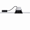 Paulmann Recessed spot LED COLE IP44, fixed, incl. LED COIN Module, 230V, 6.5W 2700K460lm 100�, 3-step dimmable, black / gold matt