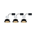 Lumi�re encastr�e COLE COIN LED rigide, lot de 3 IP44