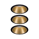 Lumi�re encastr�e COLE COIN LED rigide, lot de 3 IP44