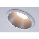 Paulmann Set of 3 Recessed spot LED COLE IP44, fixed, with LED COIN Module, 230V, 6.5W 2700K460lm 100�, 3-step dimmable, white / silver