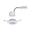 Paulmann Lumi�re encastr�e BASE COIN pivotant, lot de 1 IP20, blanche  5W 370lm 3000K 100� 100� CRI > 80