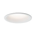 Lumi�re encastr�e CYMBAL COIN LED rigide, lot de 1 IP44, blanc mat gradable 6,8W 463lm 2700K 38� 38� CRI >80