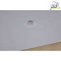 Paulmann Lumi�re encastr�e CYMBAL COIN LED rigide IP20, blanc mat gradable