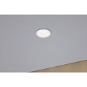 Paulmann Lumi�re encastr�e CYMBAL COIN LED rigide, Dim-To-Warm, lot de 3 IP44, blanc mat gradable 19