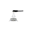 Paulmann Lumi�re encastr�e NOVA LED rond, pivotant GU10 IP23, fer bross�  460lm 2700K 38� 38� CRI >80