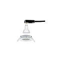Paulmann Lumi�re encastr�e NOVA LED rond, pivotant GU10 IP23, blanc mat  460lm 2700K 38� 38� CRI >80
