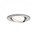 Paulmann Lumi�re encastr�e NOVA COIN LED rond, pivotant, lot de 3 IP23, fer bross�  19,5W 460lm 2700K 100� 100� CRI >80